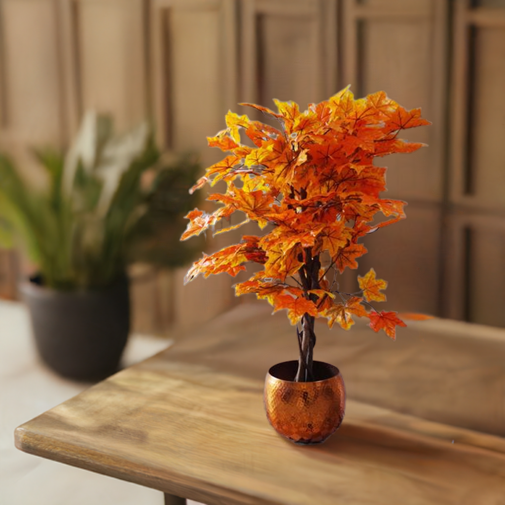 125cm Orange Maple Acer Extra Large Artificial Tree