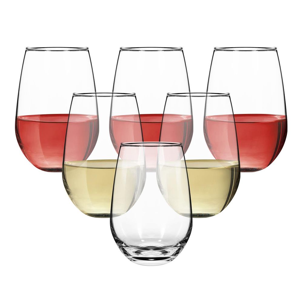 Vinsani Crescent HiBall Glasses x 6