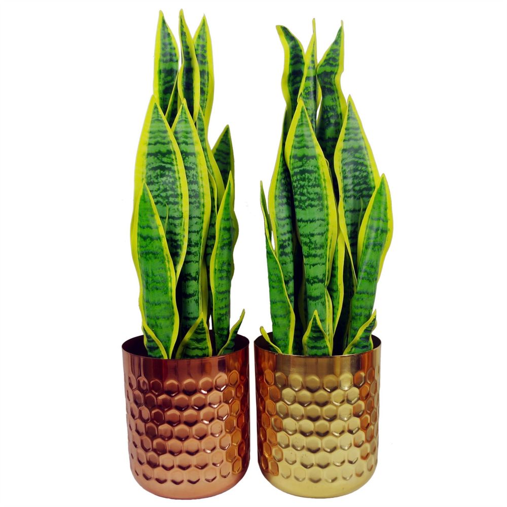 Honeycomb Metal Planter