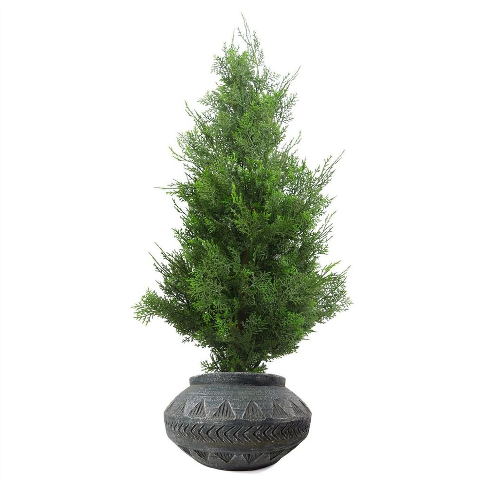 Large Grey Gliese Triangle Planter