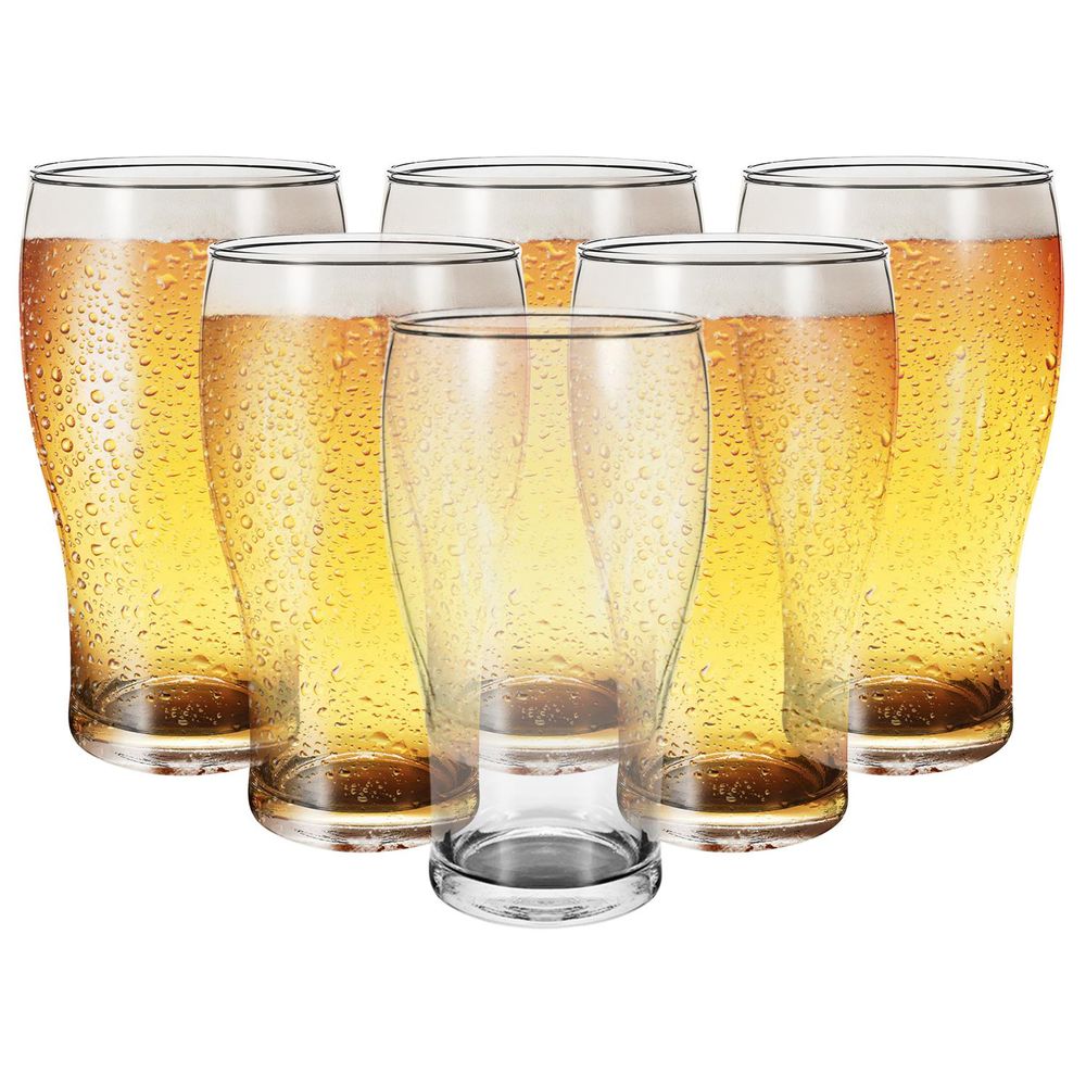 Vinsani Tulip Beer Glasses