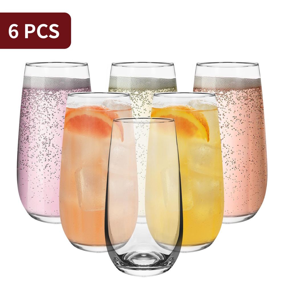 Vinsani Esteem HiBall Glasses x 6