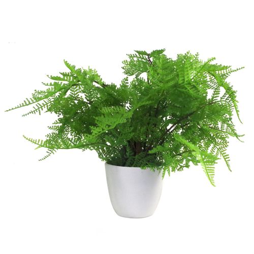 Artificial Potted Lady Fern (Athyrium Filix-Femina)