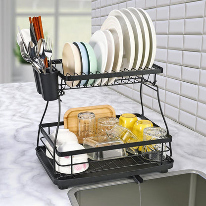 VINSANI BLACK DISH RACK 1010248