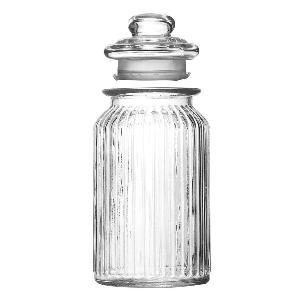 Vintage Airtight Glass Jars 1300ml - Set of 3 | M&W