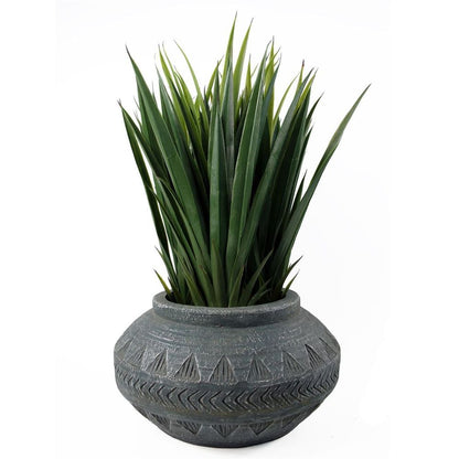 Large Grey Gliese Triangle Planter
