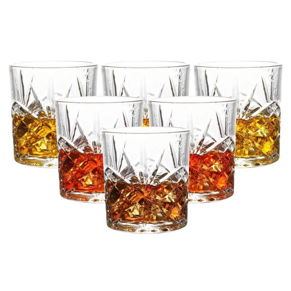 Vinsani Whisky Glasses x 6